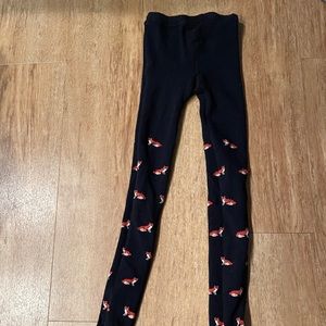 Anthropologie Fox Sweater Tights